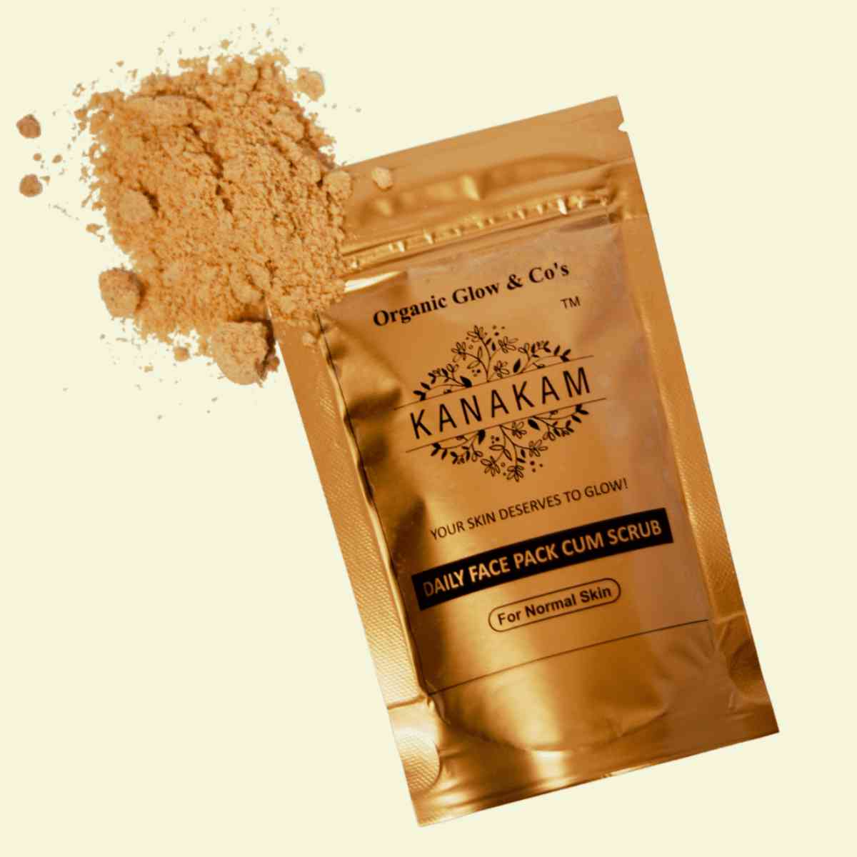 Kanakam Daily Face Pack for normal, combination and glowing skin (50gms)