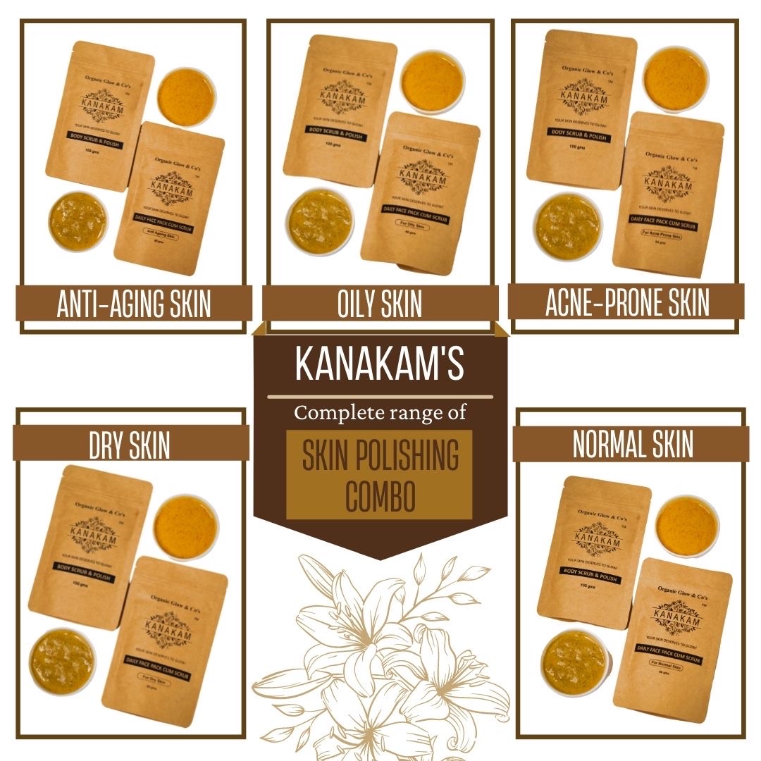 Kanakam Skin Polishing Combo Types