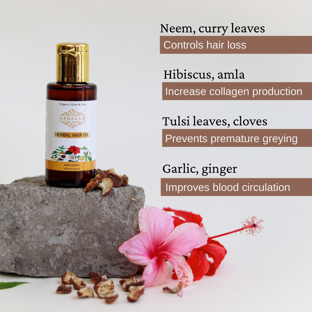 kanakam herbal hair oil key ingredients